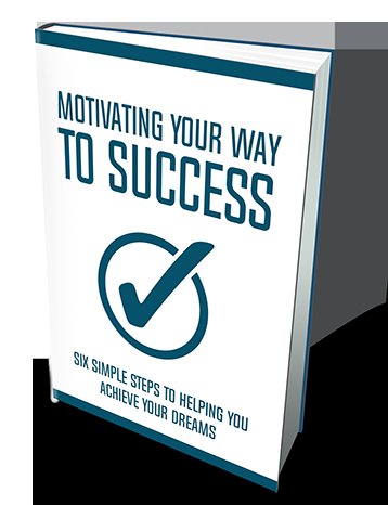 Motivating Your Way To Success — eBook cover, MindFuel digital book